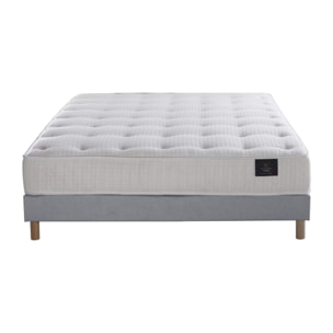 Ensemble matelas ressorts, NOVA, mémoire de forme + sommier 11 cm