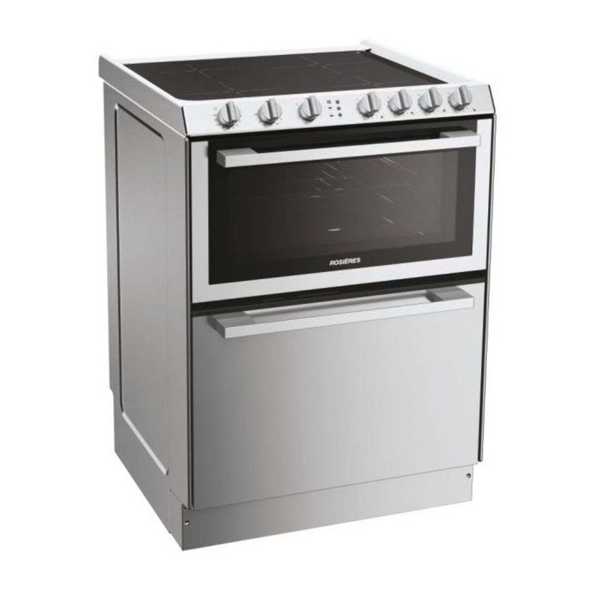 Combiné four lave-vaisselle ROSIERES TRV60NOIN/1 TRIO vitro