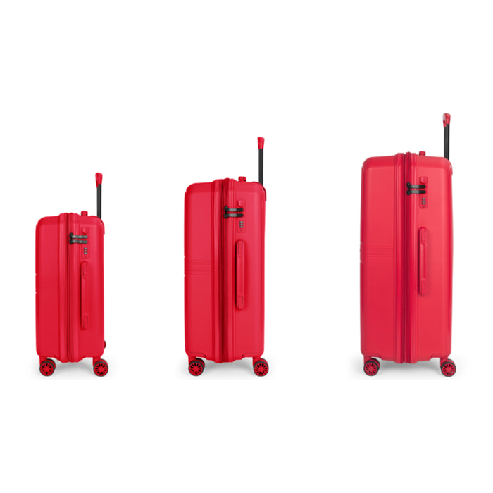 Juego de 3 maletas (cabina, mediana y grande) STEADY