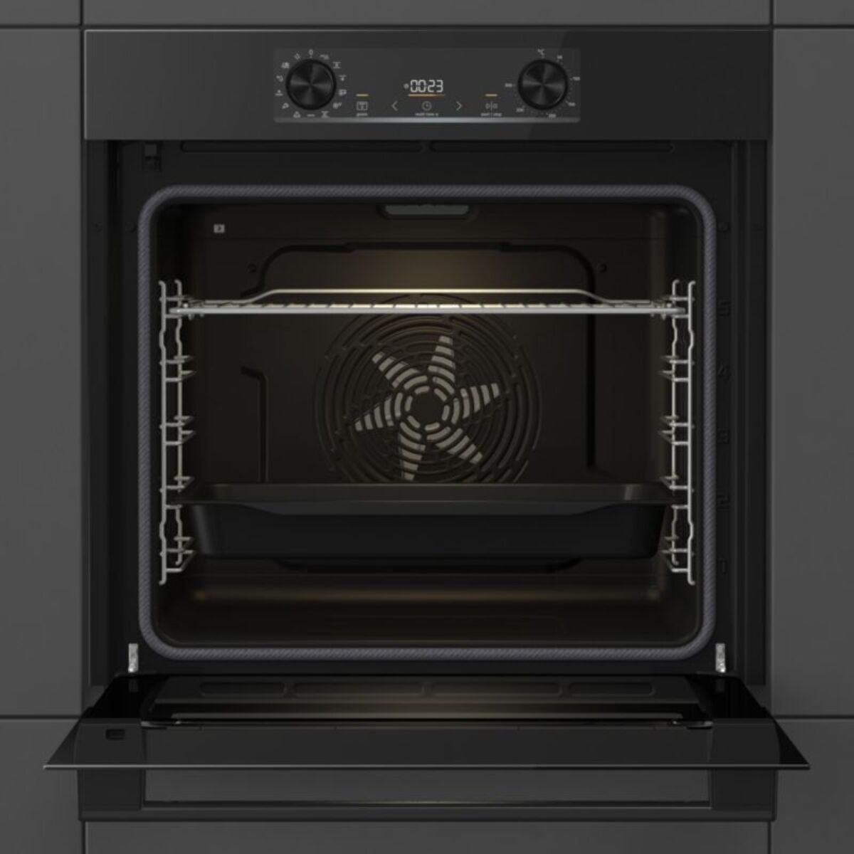 Four encastrable GORENJE BOP6373E02EBG - Pyrolyse - Chaleur tournante - Porte froide