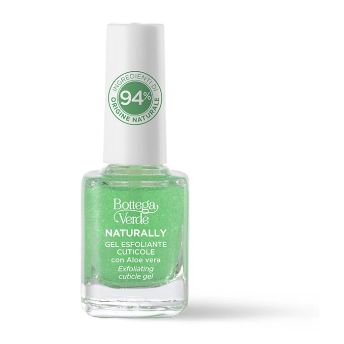 NATURALLY - Gel exfoliante cutículas con Aloe vera (10 ml)