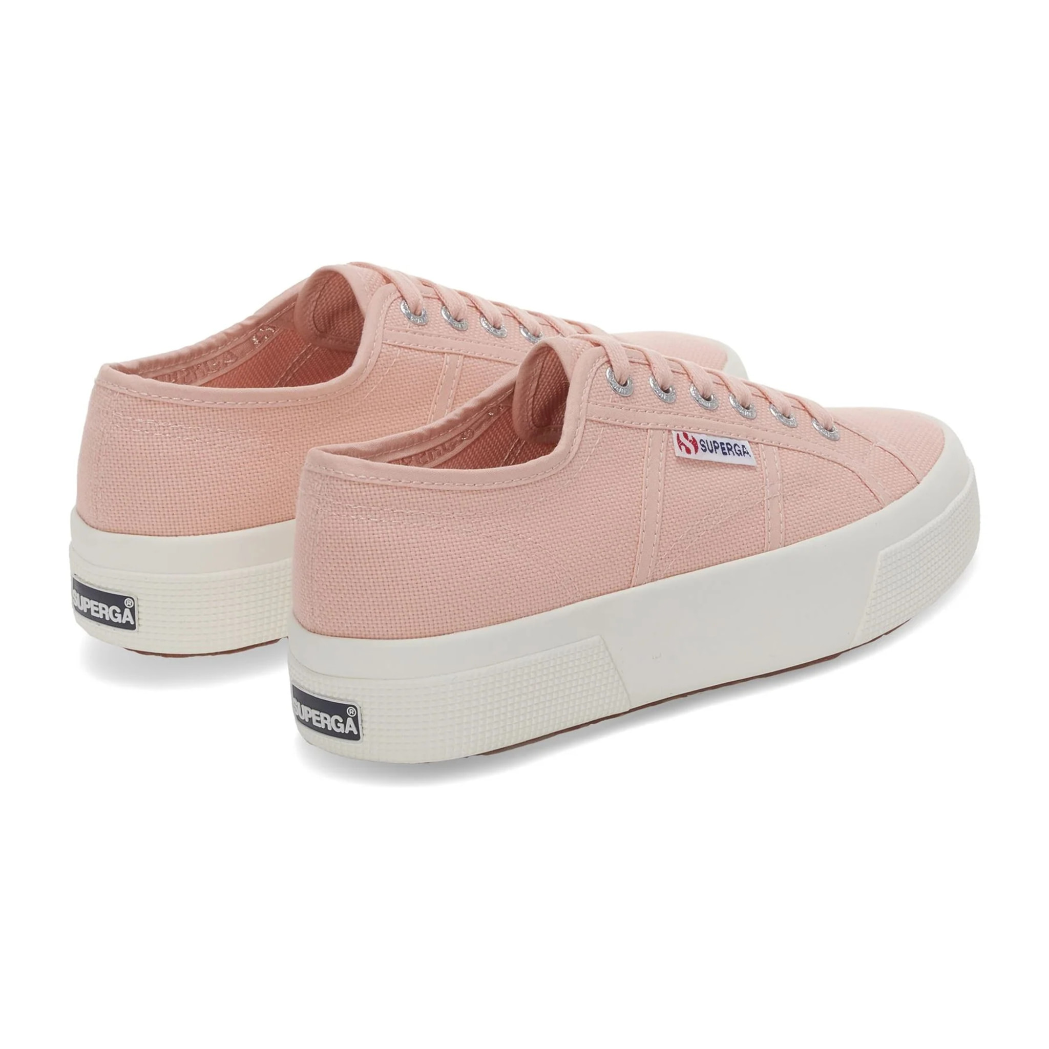 Superga - Zapatos de mujer Unisex Rojo - 2740 PLATFORM