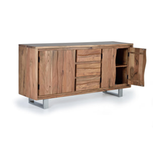 Aparador de Madera de Acacia Estilo Rústico Moderno