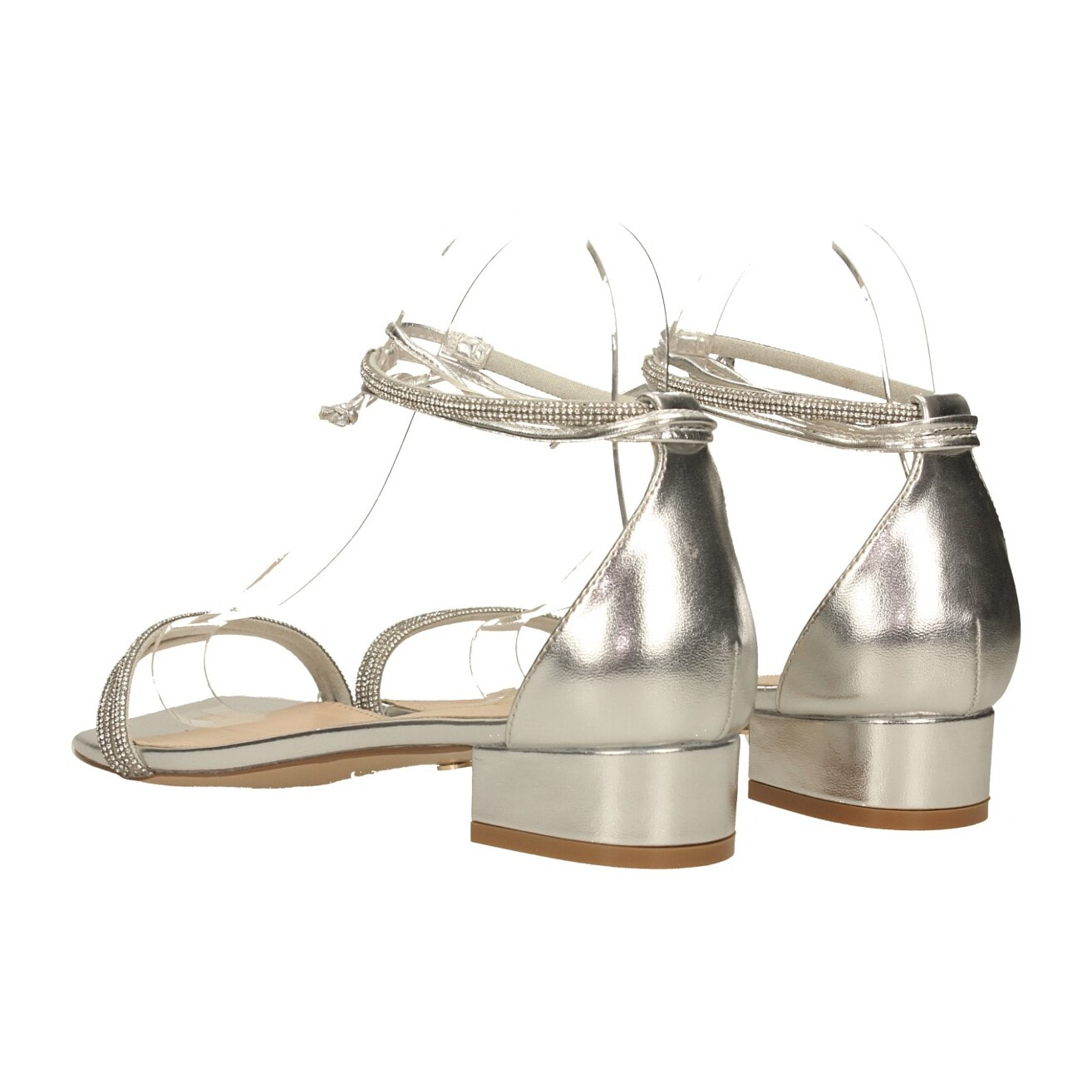 Sandali Donna Tata Italia Argentato