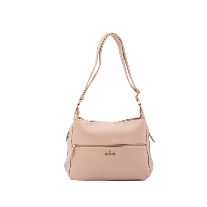 Borsa a spalla da donna - Modello False - Ecopelle - 35.0 x 26.0 x 11.0 cm