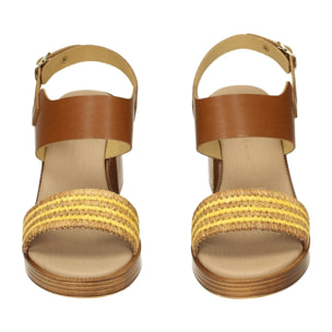 Sandali Donna Tata Italia Giallo