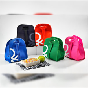 Bolsa almuerzo 22.5x14x27cm neopreno rojo rainbow be