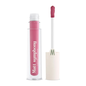 MATT SYMPHONY LIQUID LIPSTICK Rossetto liquido vegan friendly dal finish matt.
