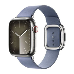 Bracelet APPLE Watch 41mm boucle moderne bleu lavande S