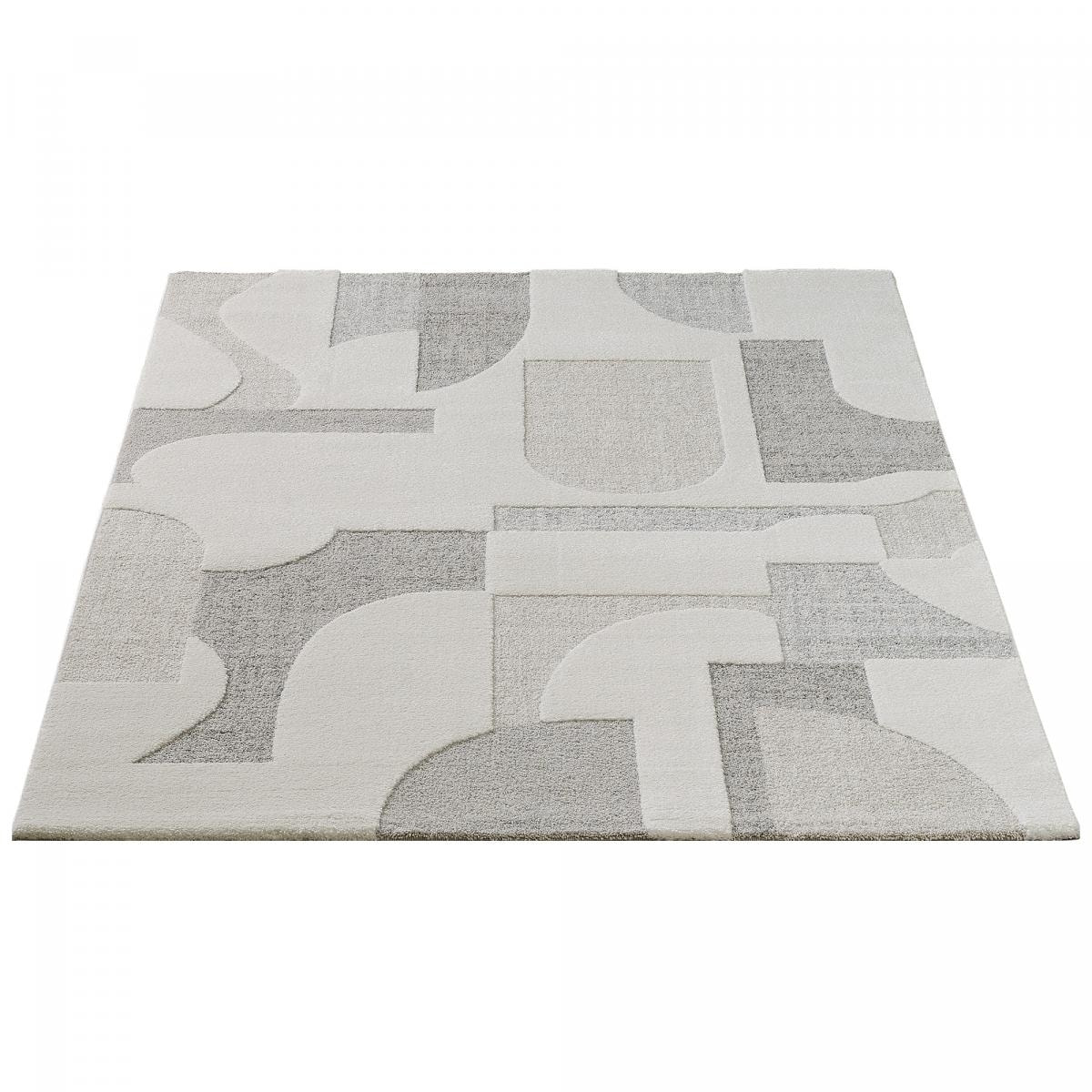 Tapis salon et chambre tissé motif simple FAHI