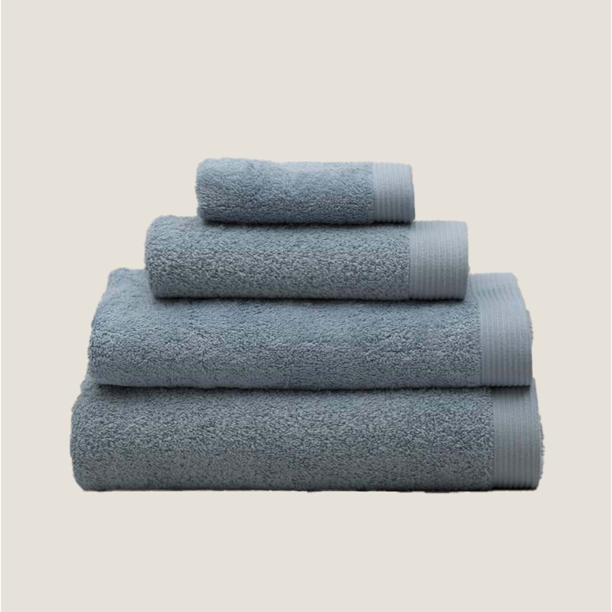 Toalla baño algodón Maxim color azul medio 100% Algodón