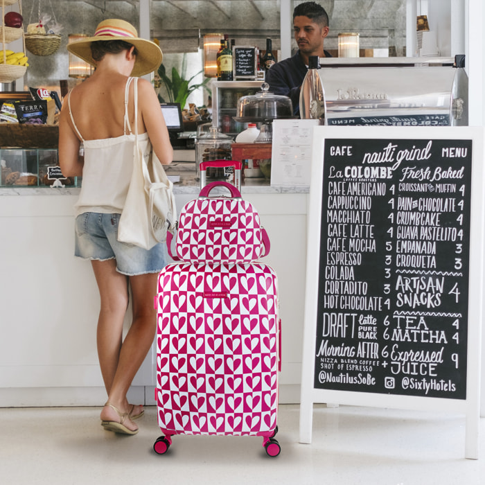 Maleta Pc Mediana Agatha Ruiz De La Prada Mirror Fucsia