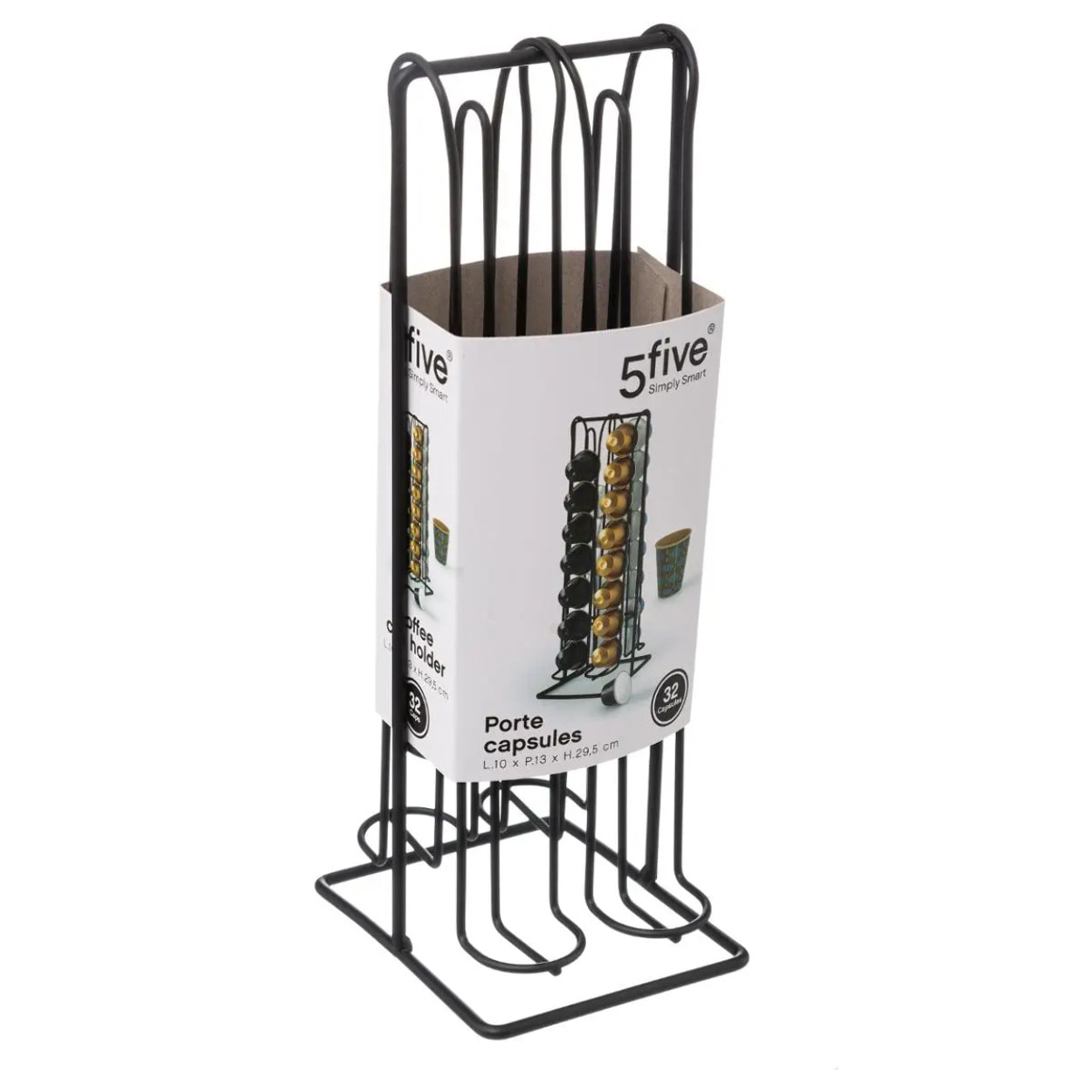 Porte-capsules x32 noir
