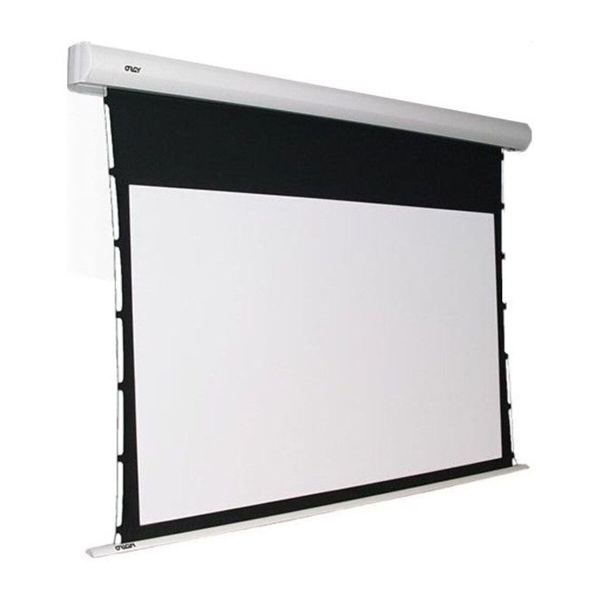 Ecran de projection ORAY Motorisé 164x292 cm cadrage noir