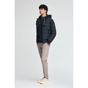 Giubbotto Comet blu marino con logo Polo Club