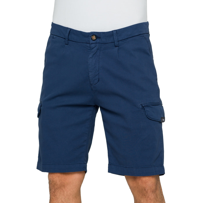 Bermudas Hot Buttered Sanur cargo Azul