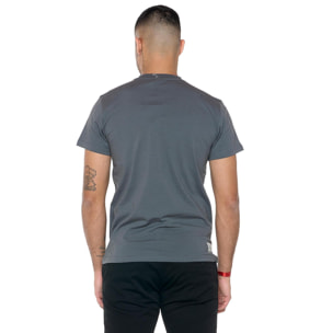 T-shirt da uomo maniche corte con stampa incontro boxe 'Metropolitan'