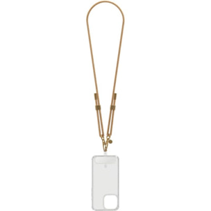 Cordon téléphone FORCE CASE Cordon Paillette champagne