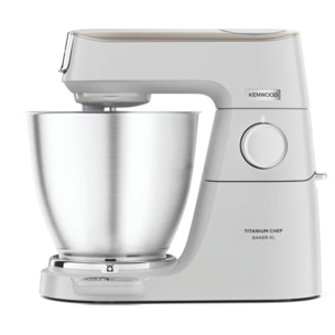 Robot pâtissier KENWOOD KVL65.009WH Titanium Chef Baker XL