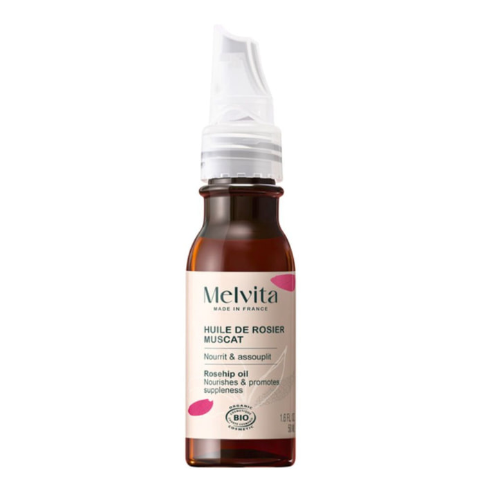 Huile de Rosier Muscat  - Hydratante & Revitalisante 50 ml
