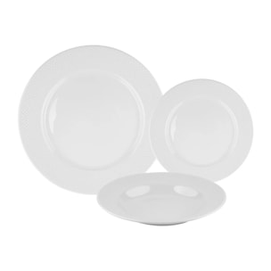 Service 18 pièces en porcelaine