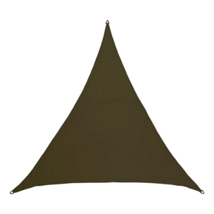 Voile d'ombrage Elyora 3x3x3m vert laurier