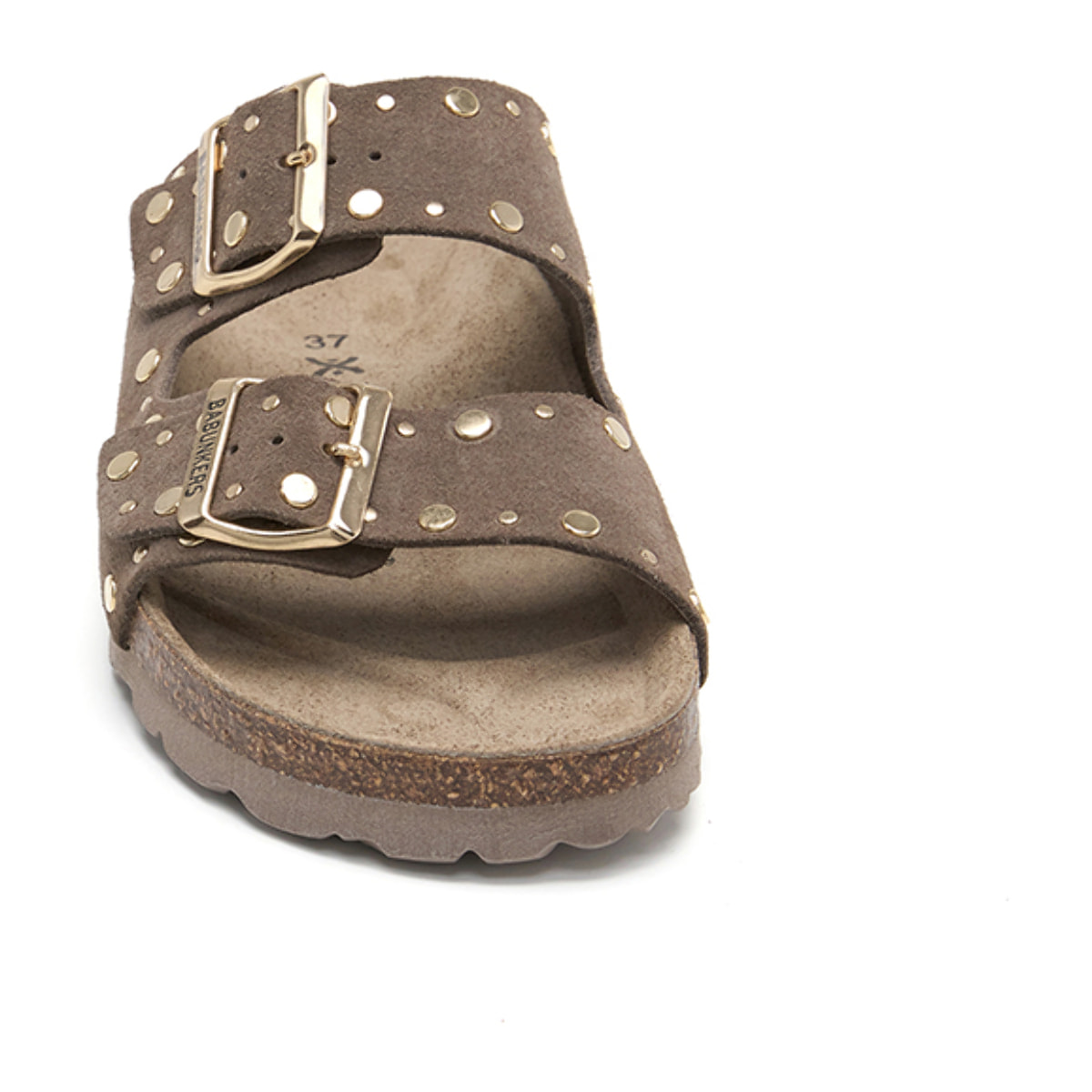 SANDALIA BABUNKERS MARRON