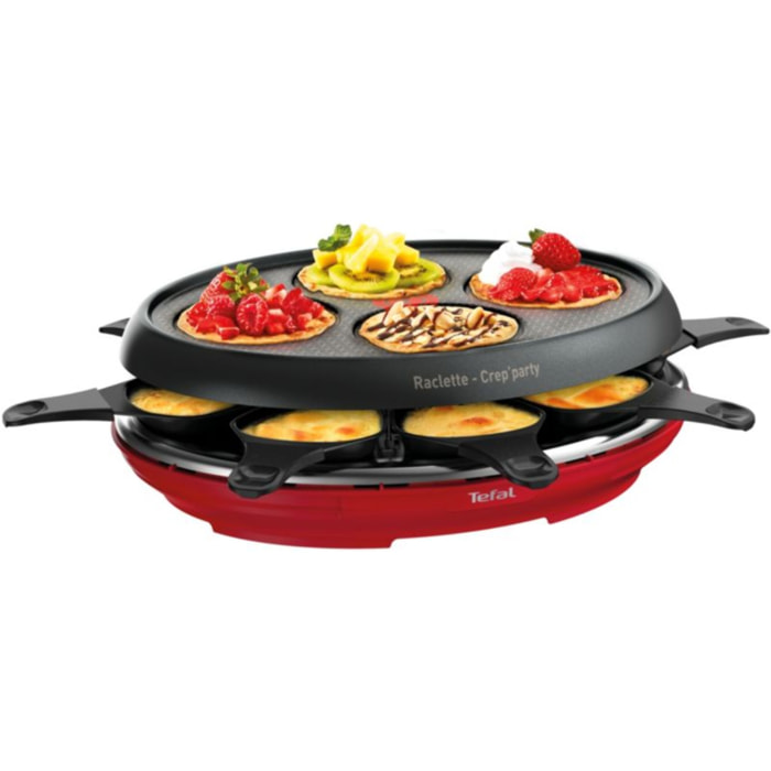 Raclette TEFAL Colormania rouge RE310512