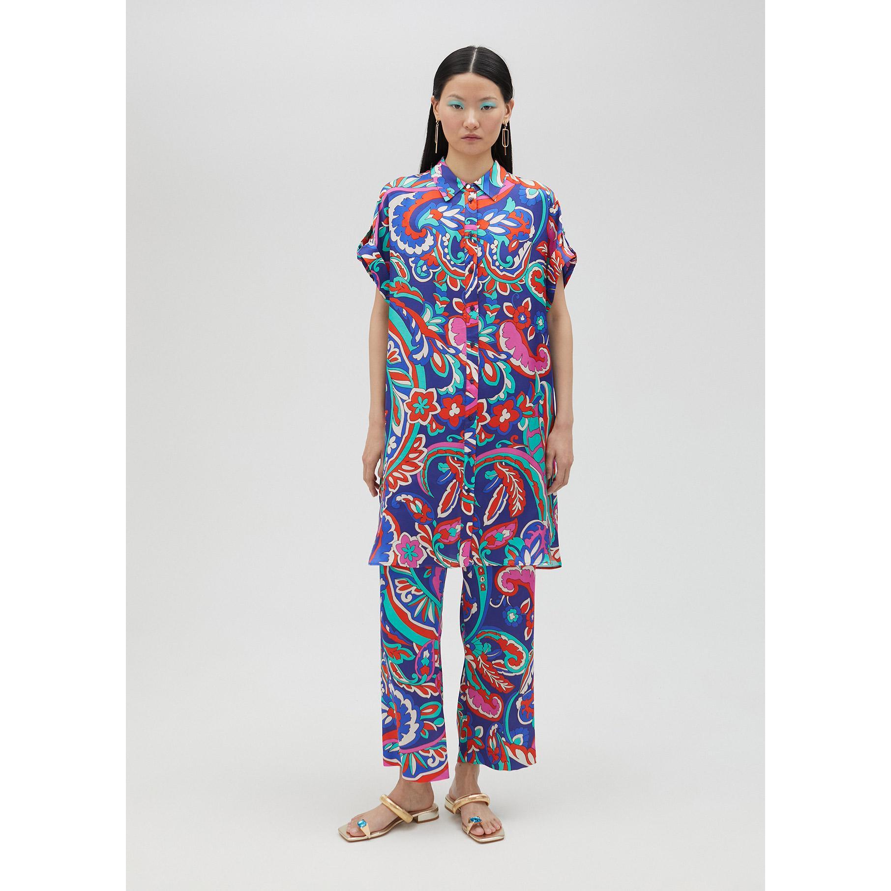 Camicione stampa paisley
