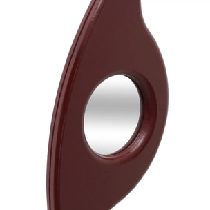 Miroir Austin D50cm bordeaux