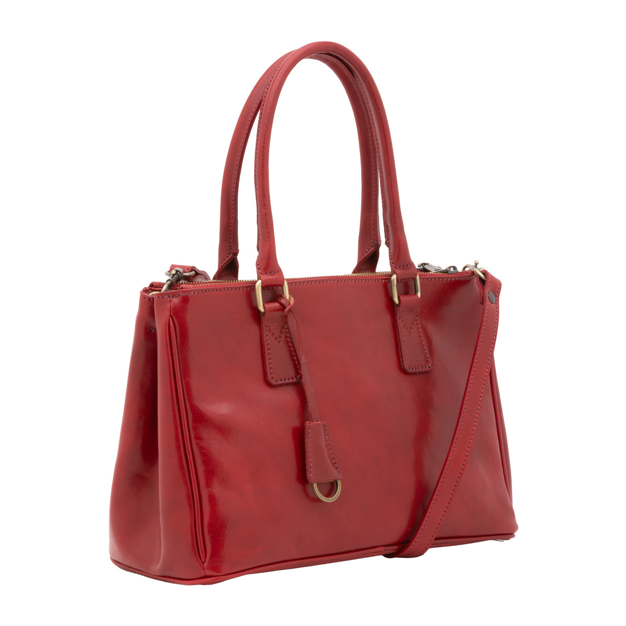 Borsa a tracolla  da donna In Vera pelle Made in Italy 35x23x16 cm