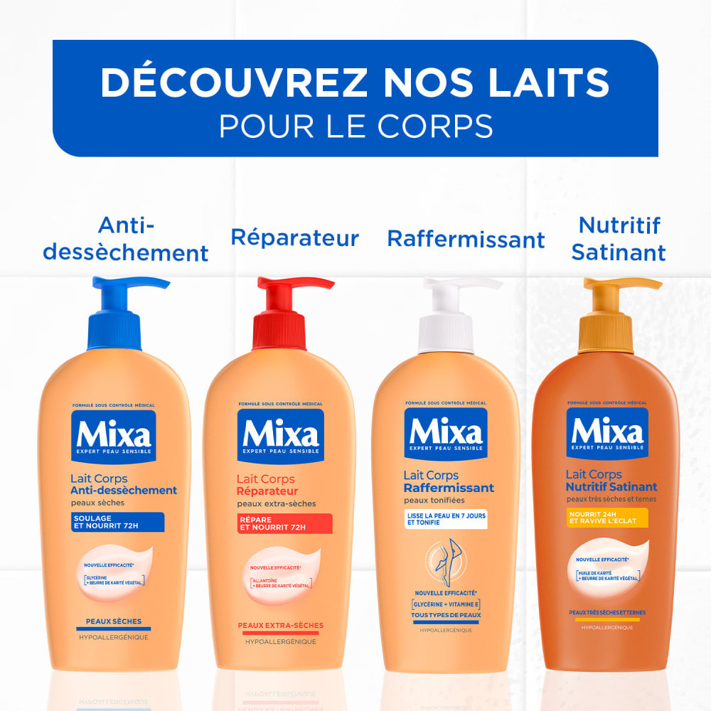Mixa Lait Corps Hydratant Raffermissant 250ml