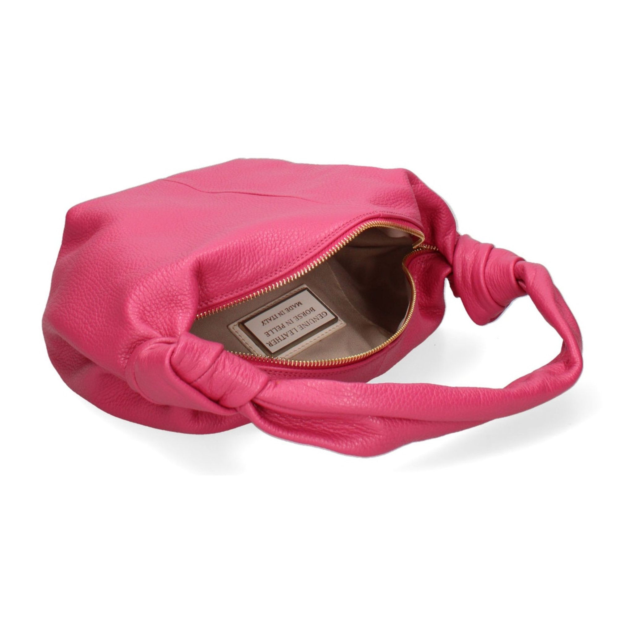 Borsa a spalla da donna - Modello Lunaria - Vera pelle - 37.0 x 20.0 x 17.0 cm