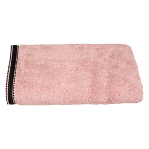 Drap de douche "Joia" - coton 550 gr/m² - rose 70x130 cm