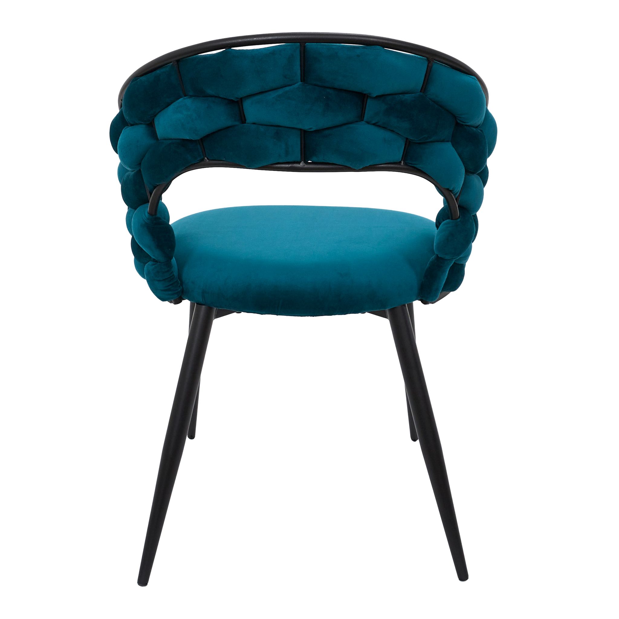 Chaise Sawyer Bleu Canard - Lot de 2