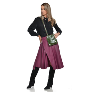 Borsa a spalla Anna Luchini Verde