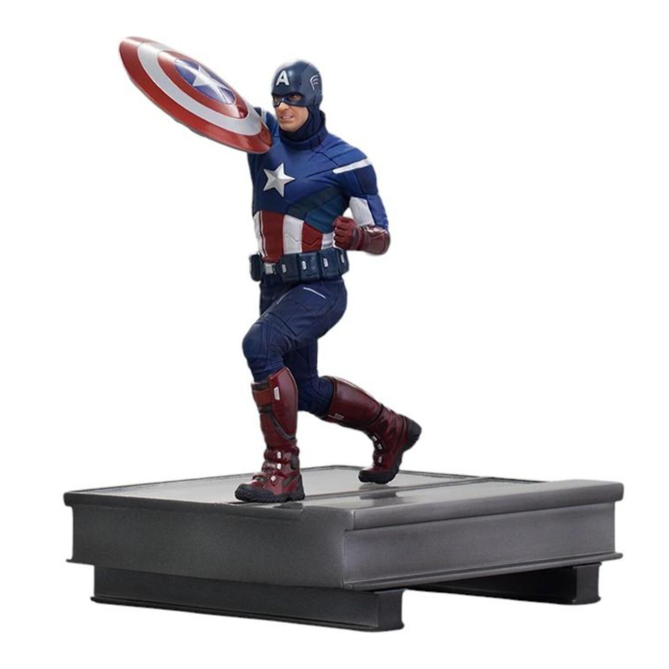 Avengers: Endgame Statua Captain America 2012 Scala 1/10 20cm Iron Studios