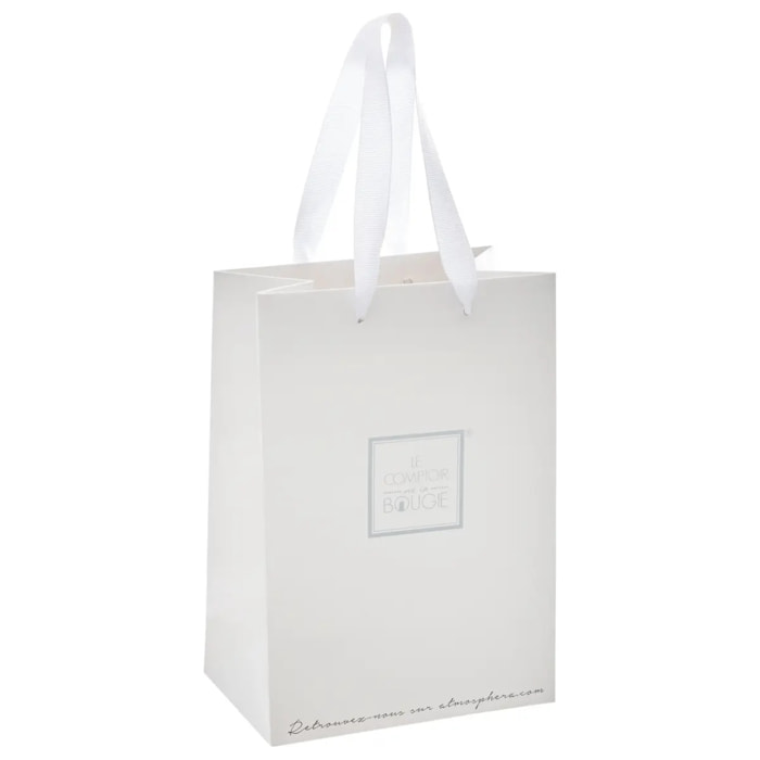 Sac bougie blanc - 14x20 cm