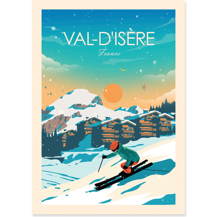 Affiche - Val-d'Isere - Studio Inception