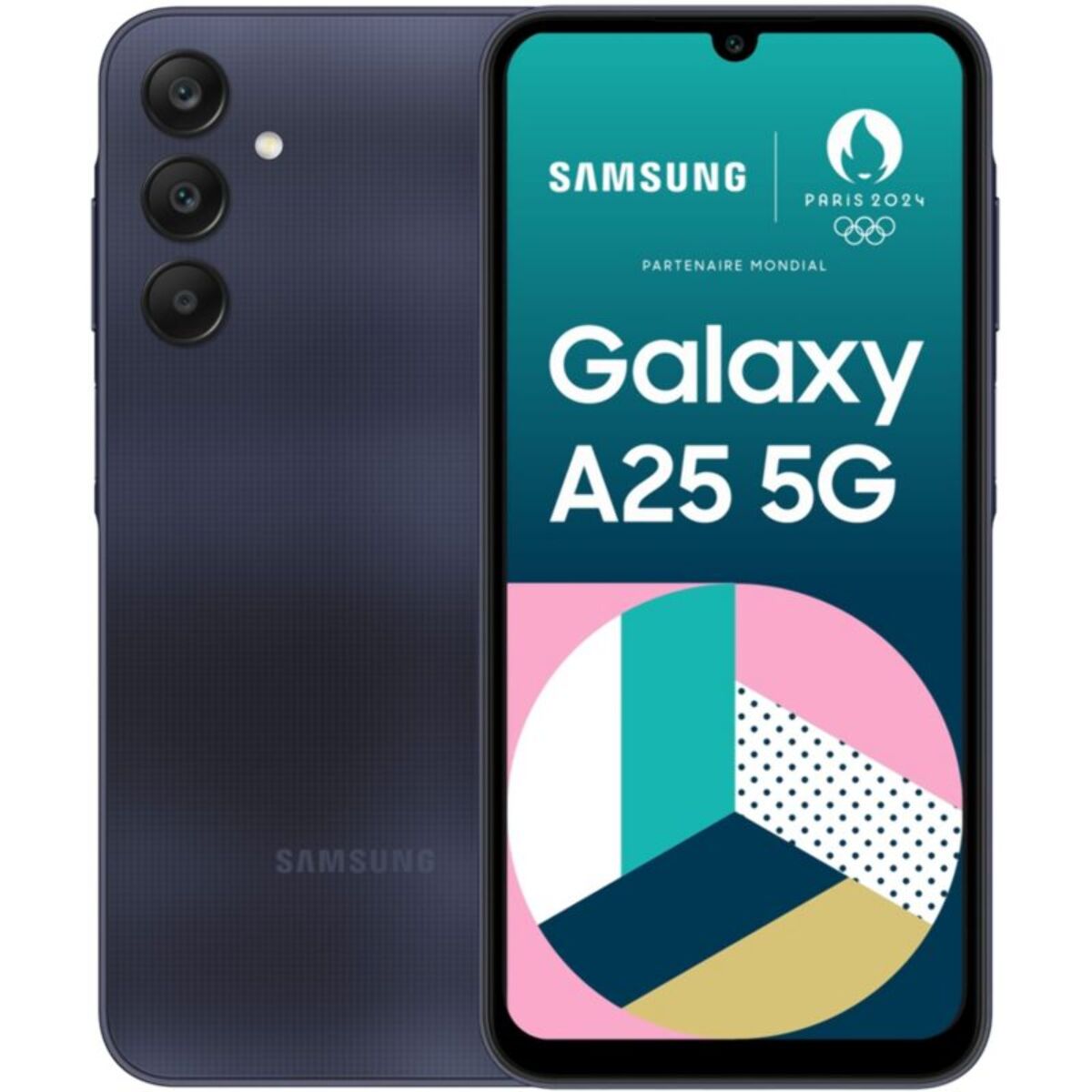 Smartphone SAMSUNG Galaxy A25 Bleu nuit 256Go 5G