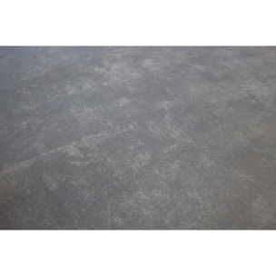 CAMARGUE - Table de jardin 8 places alu plateau céramique sur verre