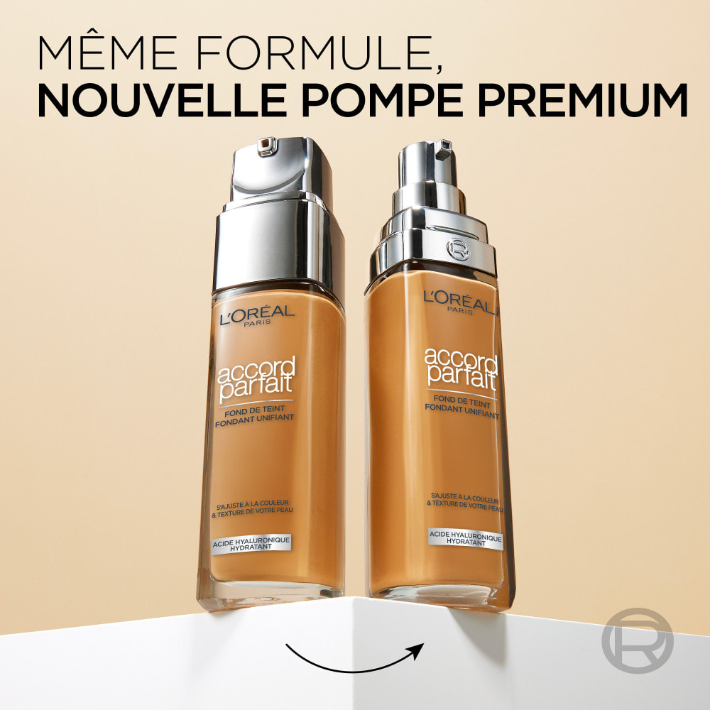 L'Oréal Paris Accord Parfait Fond de Teint Fluide 3.5.N Pêche 30ml