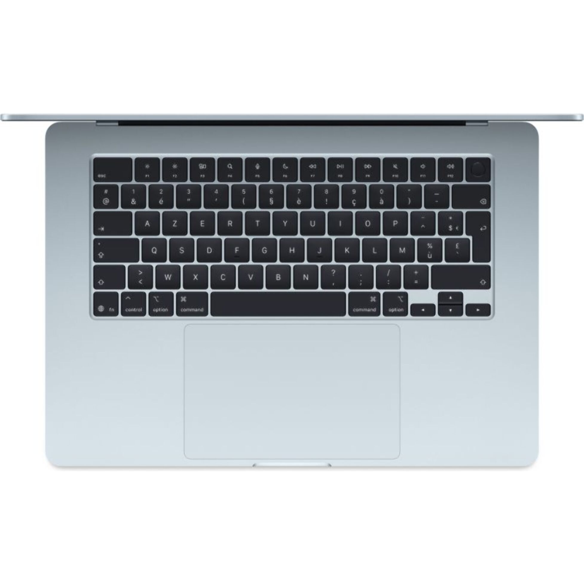 Ordinateur Apple MACBOOK Air 15" Puce M5 CPU 10 / GPU 10 coeurs Mémoire RAM 16Go Stockage 512Go SSD Bleu Ciel