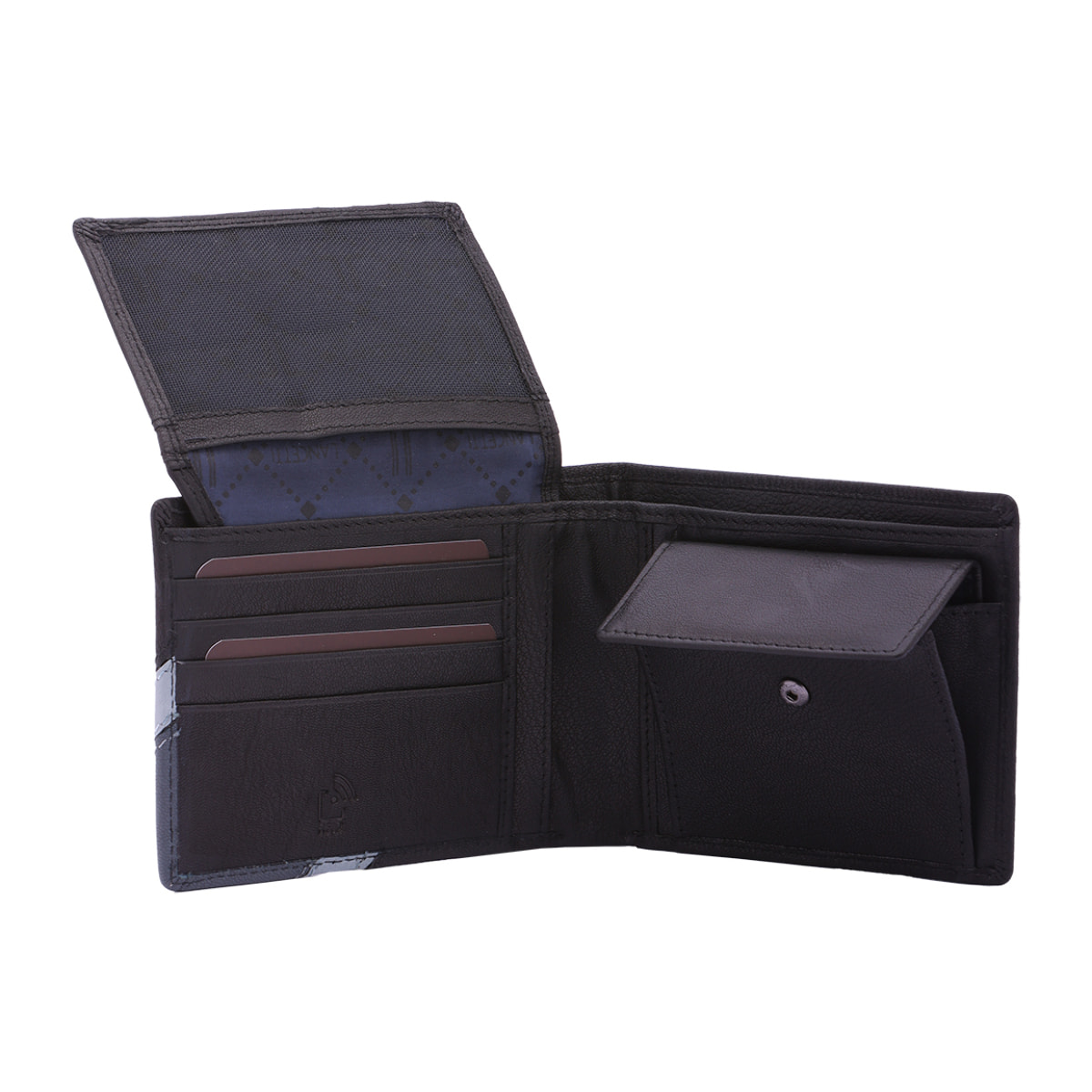 Portafoglio  da uomo In Vera pelle Made in Italy 10x12,5x2,5 cm