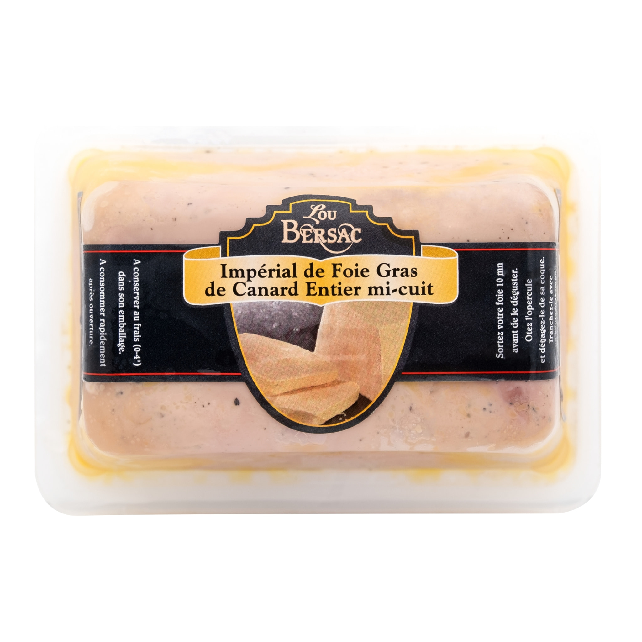 Foie gras entier de canard barquette "impérial" - 420g - France