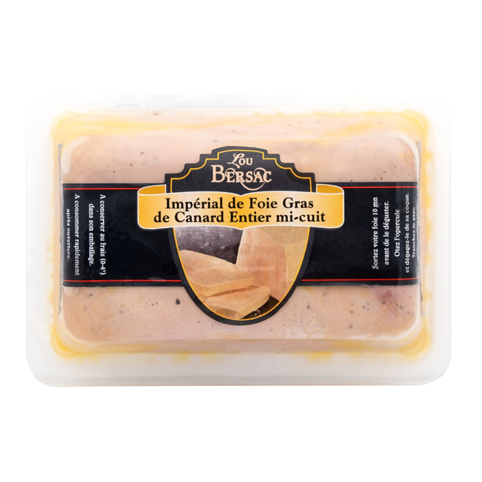 Foie gras entier de canard barquette "impérial" - 420g - France