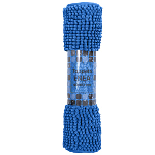 TAPPETO BAGNO SCENDI DOCCIA 100% POLIESTERE BLU