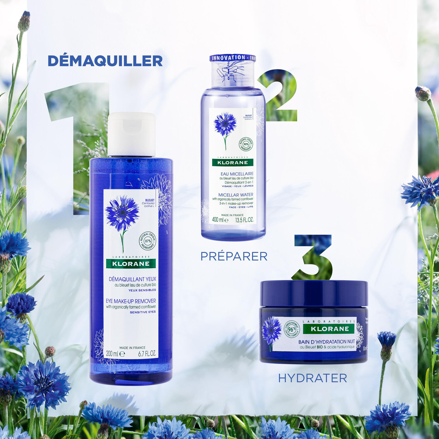Bleuet Bio - Démaquillant Yeux
