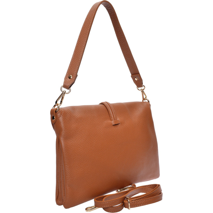 Borsa a mano Anna Luchini Cammello