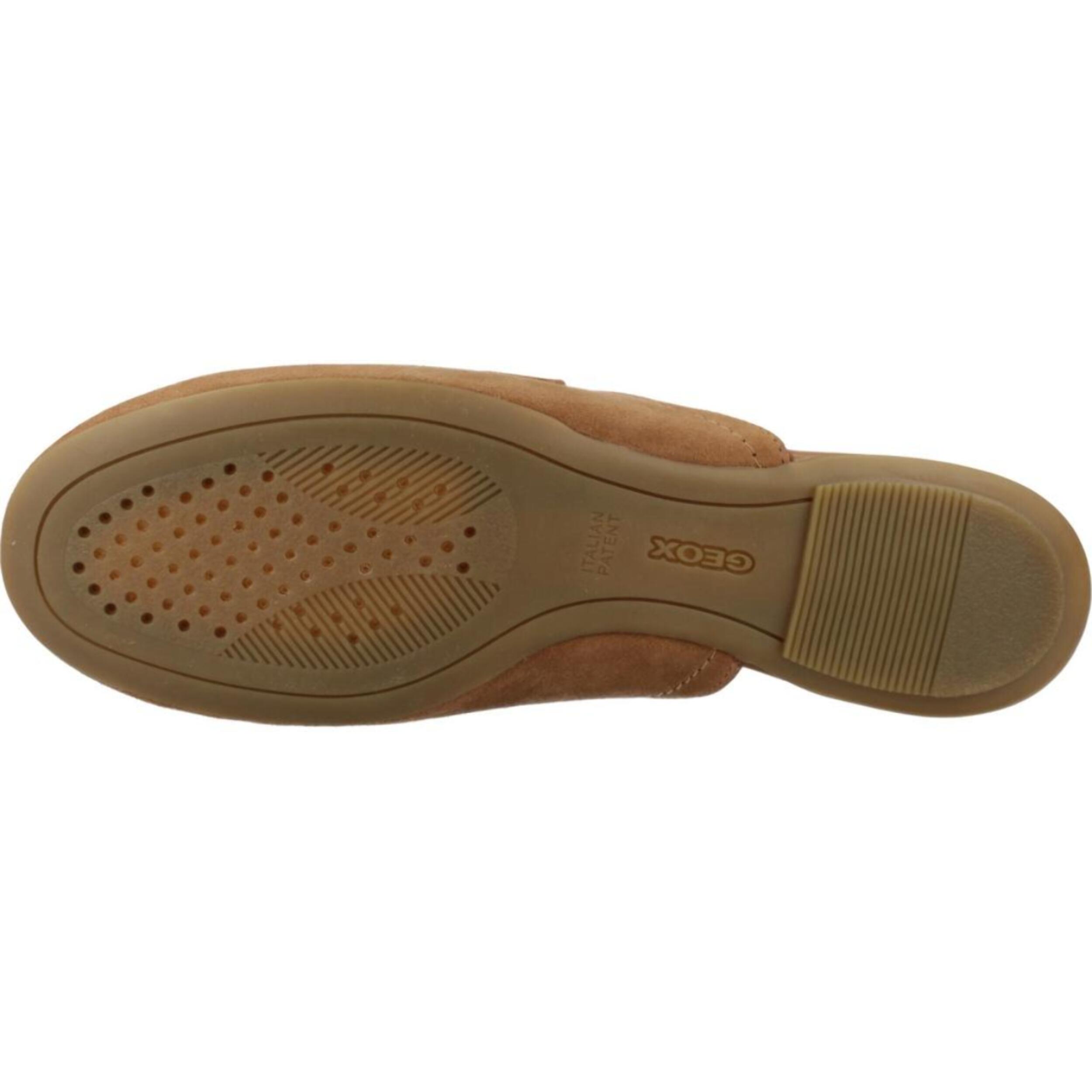 Mocasines Mujer de la marca GEOX  modelo D PALMARIA MARRON